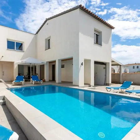 Goldhome - New House With Private Heated Pool, Parking, Wifi, Games Room Ampuriabrava Exterior foto